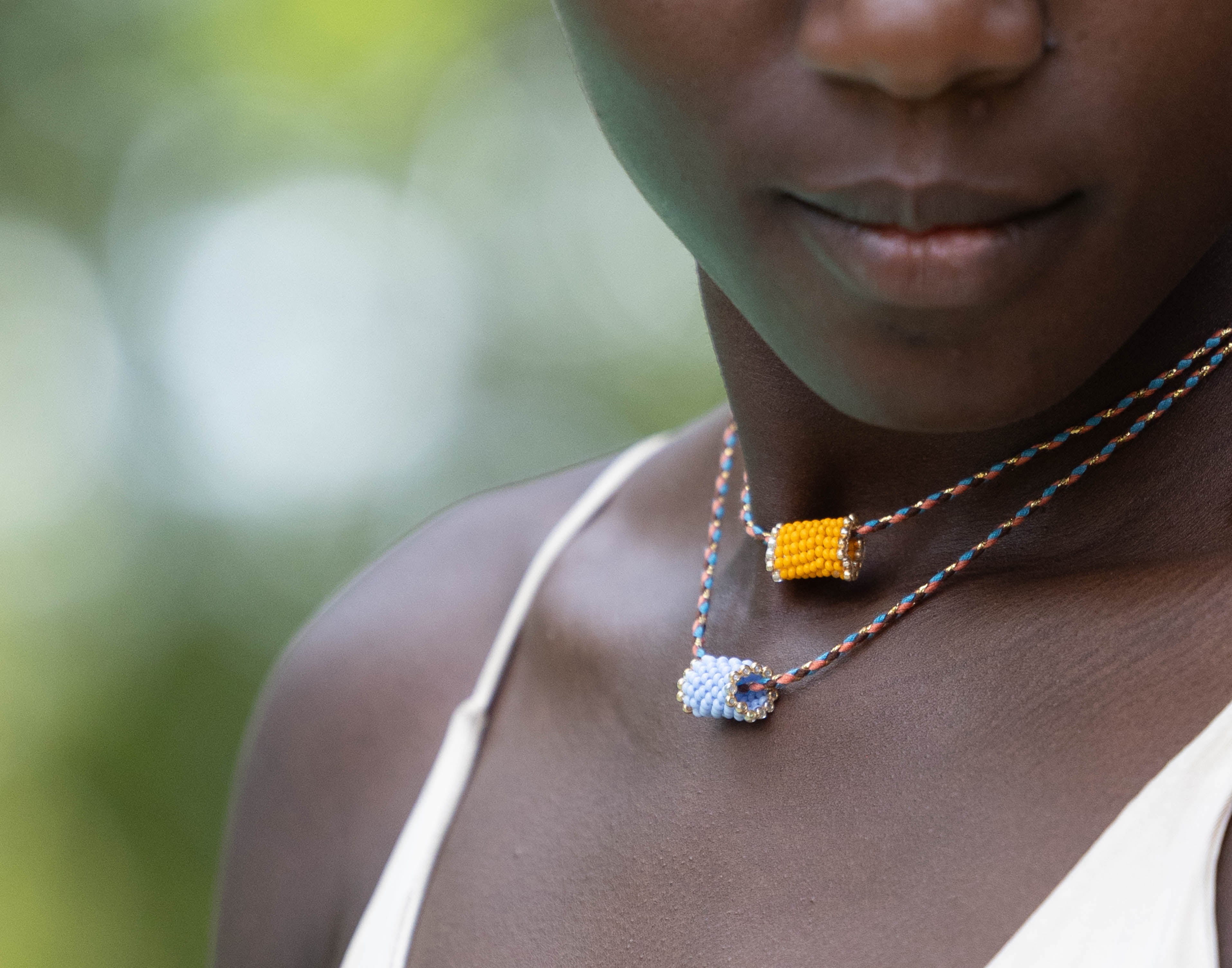 The Roxy Santorini Pendant Necklace