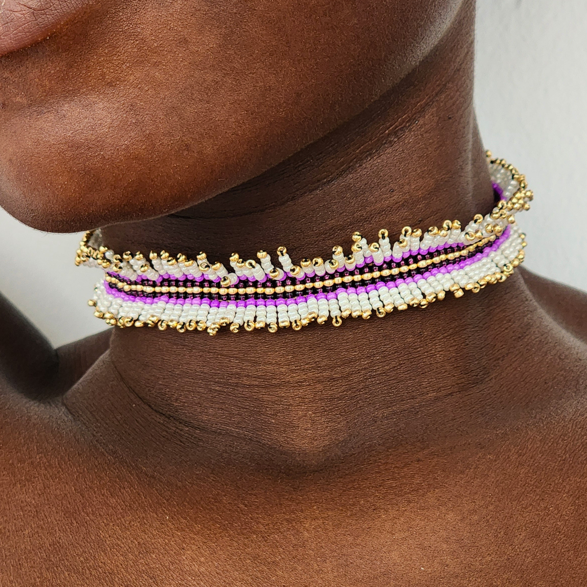 The Jacaranda Necklaces