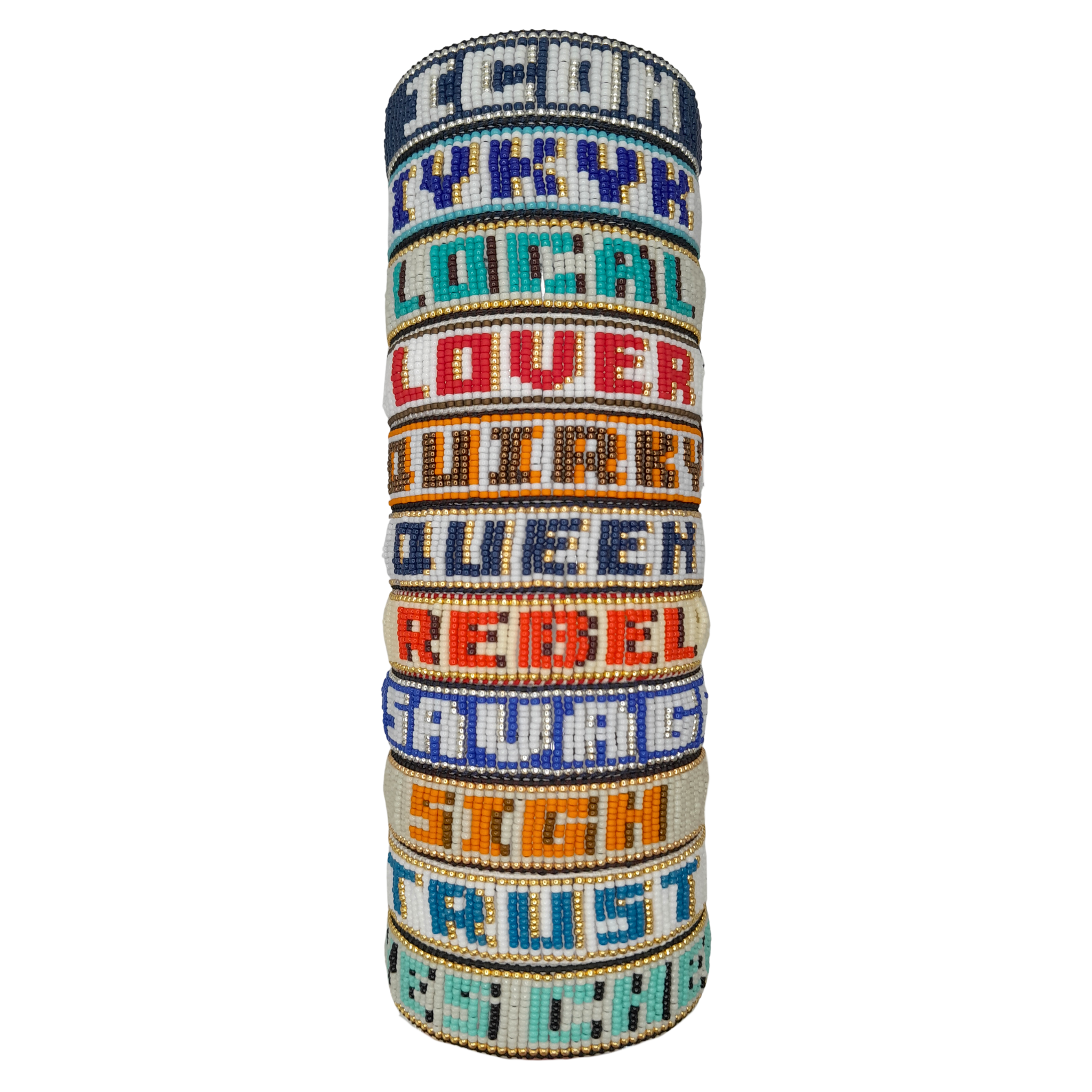 The Wear Your Word Bracelet Collection (Customizable)